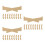 30Pièces Raffermissant Marron Invisible PVC 8