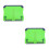 2Pièces Pupitre Pliable Vert ABS Pour Partitions Antirayures 6