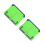 2Pièces Pupitre Pliable Vert ABS Pour Partitions Antirayures 5