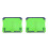 2Pièces Pupitre Pliable Vert ABS Pour Partitions Antirayures 4