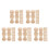 100Pièces Balustres Bois Khaki Style Pour Rambarde Porche 9