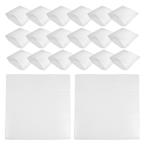 100Pièces Sacs Epe Blancs Pour Expédition Protection Articles