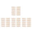 40Pièces Kit Connecteurs Beige Pour Tringles Rideaux Maison 7