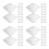 100Pièces Sacs Epe Blancs Pour Expédition Protection Articles 4