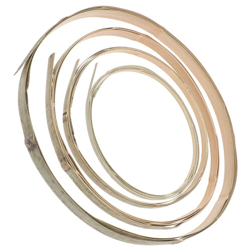 12Pièces Bandes En Bambou Pour , Matériel Artisanal Multi Usage 1