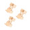 3Pièces Abri En Bois Pour Hamsters Avec Échelle D’exercice 4