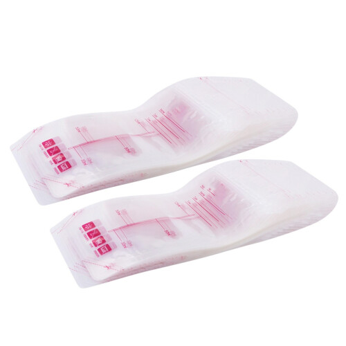 30Pièces Pochettes Lait Durable Portable Transparent