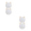 4Pcs Khaki Wood Framed Cat Mirror Decorative Hanging Wall Art 10