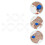 10Pièces Acryliques Claires Compactes Pour Couture Loisirs 11