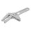 3Pcs Adjustable Plumbing Wrench Silver Chrome Vanadium Heavy Duty Tool 1