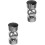 2Pièces Main Courante Inox Durable Usage Maison Argent 5