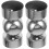 2Pièces Main Courante Inox Durable Usage Maison Argent 4