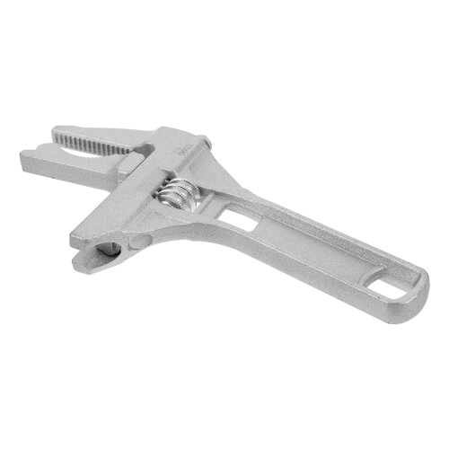 3Pcs Adjustable Plumbing Wrench Silver Chrome Vanadium Heavy Duty Tool 1