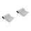 2Pièces Tapis Chinoise Réutilisable Gris Pour Pratique 5