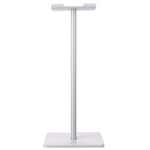 Casque Aluminium Argent Support Accrocheur Portable