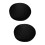 2Pièces Fond De Sac Crochet PU Noir Accessoire Mode Résistant 7