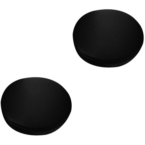 2Pièces Fond De Sac Crochet PU Noir Accessoire Mode Résistant 2