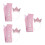 3Ensembles Décorations Filles 3 Ans Couronne Rose Bandeau 5