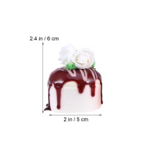12Pcs Lifelike Fake Cake Set Photo Props Decorative
