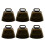 6Pièces Cloches De Bétail En Fer Décoratives Pratiques 9