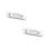 2Pièces Sortie Carte Bancaire ABS Compatible Atm Couleur Argent 6