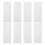 32Pièces De Maille Blanche PVC Pour Masques Cosplay 1