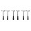 6Pcs Portable Medical Diagnostic Reflex Hammers ABS Handle Clinic Use 6