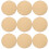 6Pièces Disques Cuivre À Graver Pour Monnaies DIY Collections 2