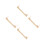 4Pcs Wood Wristband Maker DIY Braiding Frame Khaki Craft Tool 8