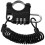 4Pcs Zinc Alloy Bicycle Password Lock High Security Black Lock 2