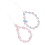 4Pcs Assorted Color Beaded Phone Wristlets for DIY Phone Case Pendant 1