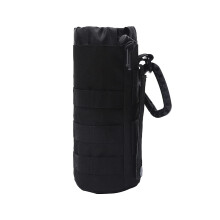 Water bottle holder, Professional water bottle pouch, Carrier for travel, Hiking with Dring