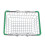 2Pièces Mini Panier Fer Vert Organiseur Jouet Décor Bureau 3