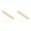 2Pièces Dentelle Brodée Beige Accessoire DIY Pour Robes 6
