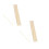 2Pièces Dentelle Brodée Beige Accessoire DIY Pour Robes 10