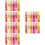 36Pièces Gloss Transparent Hydratant Fruité Mixées 8