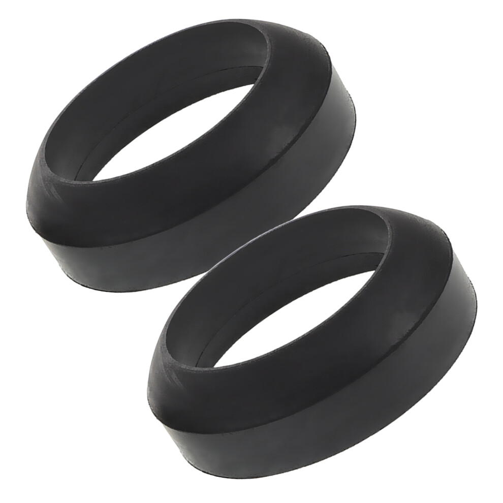 10Pcs Black Rubber Toilet Tank Gasket Set Durable Toilet Repair Parts 3612303685210