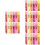 36Pièces Gloss Transparent Hydratant Fruité Mixées 7