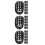72Pcs Durable Plastic Hard Hat Chin Cups for Secure Fit Black 10