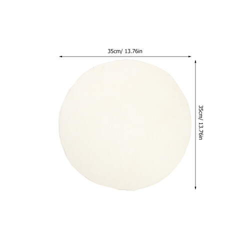 Testa In Pelle Capra Beige 35 Cm Per Tamburo Djembe 1