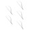 5Pcs Stainless Glazing Clips Silver Clay Tools 7