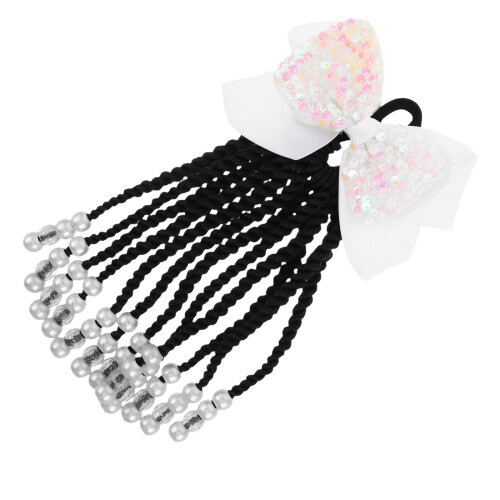 3Pièces Extensions Tresses Ponytail Blancs Confort Enfants