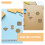 1Set Template Taglio Precisione in Acrilico Per Patchwork E Cucito DIY 8