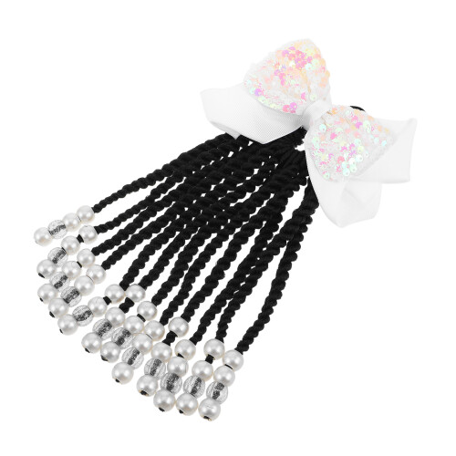 3Pièces Extensions Tresses Ponytail Blancs Confort Enfants 2