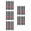 25Pcs Black Plastic Mini Scoreboard for Table Games Durable Sport Use 9