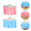 8Pcs Triangular Small Pet Hideaway Hammock Soft Cloth Assorted Colors 11