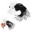 3Pièces Extensions Tresses Ponytail Blancs Confort Enfants 11