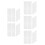 40Pcs Transparent Wall Mounted Diecast Model Car Display Case 10