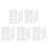 40Pcs Transparent Wall Mounted Diecast Model Car Display Case 6