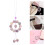 3Pcs Handmade Bodhi Beads Phone Charm Mobile Pendant Strap 11